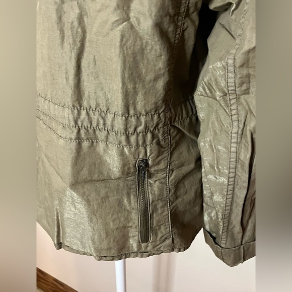 GAP Olive green Lightweight Utility Jacket Women’s -Small - Picture 6 of 9